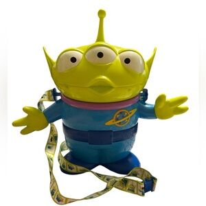 Disney Pixar Toy Story Alien Souvenir Popcorn Bucket with strap